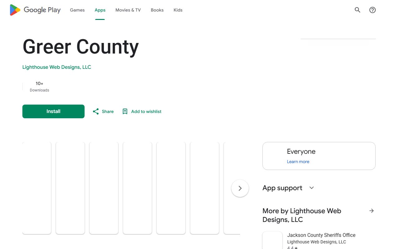 Greer County Sheriff app for warrant and wanted-person lookup